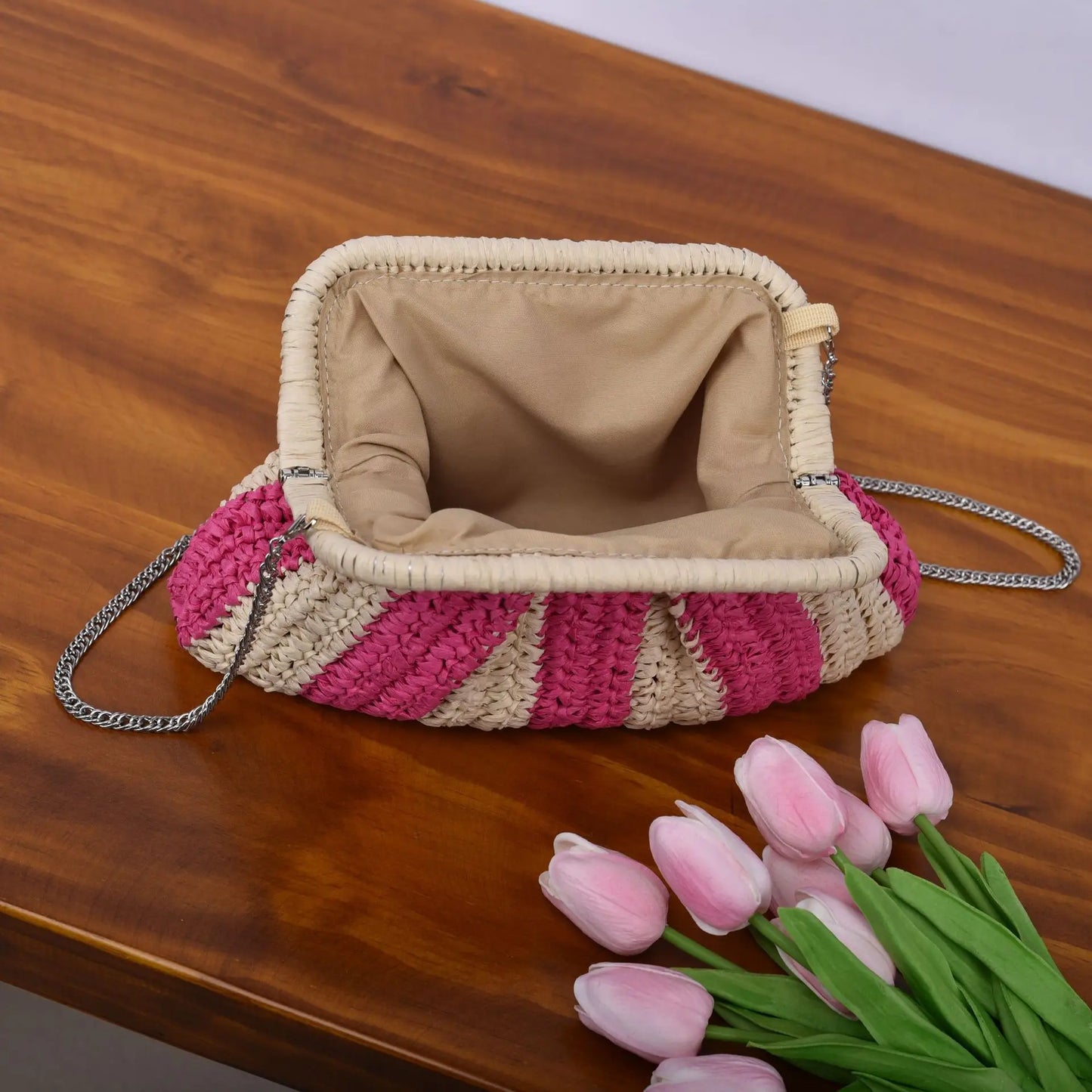 Gewebte handgemachte Handtasche