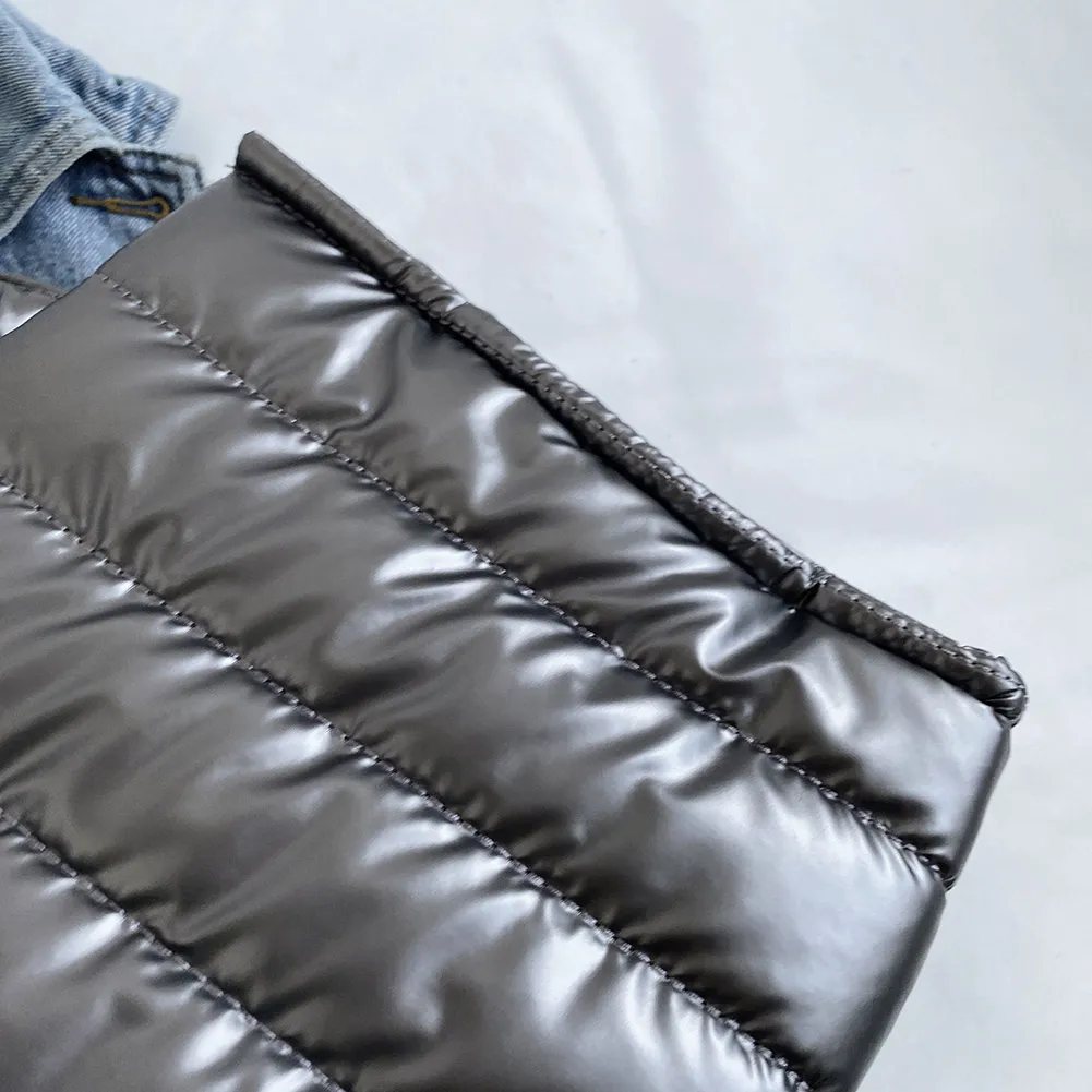 Midi-Tragetasche aus Satin