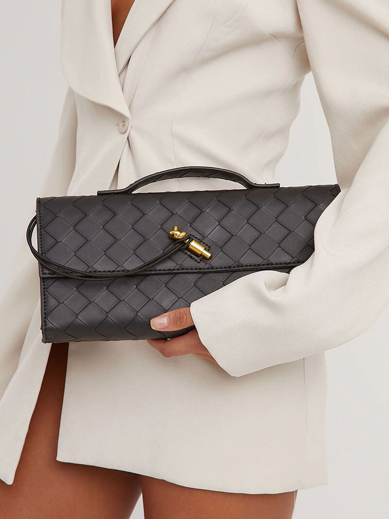 Gewebte Tasche „Bianca“