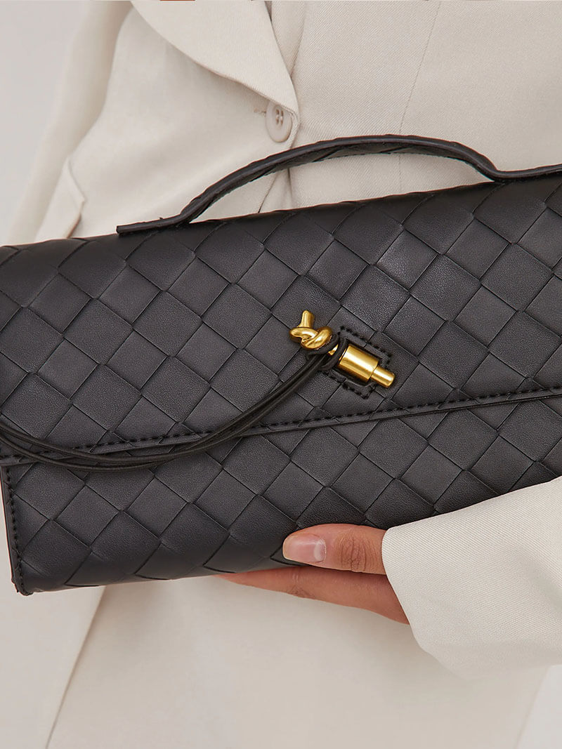 Gewebte Tasche „Bianca“