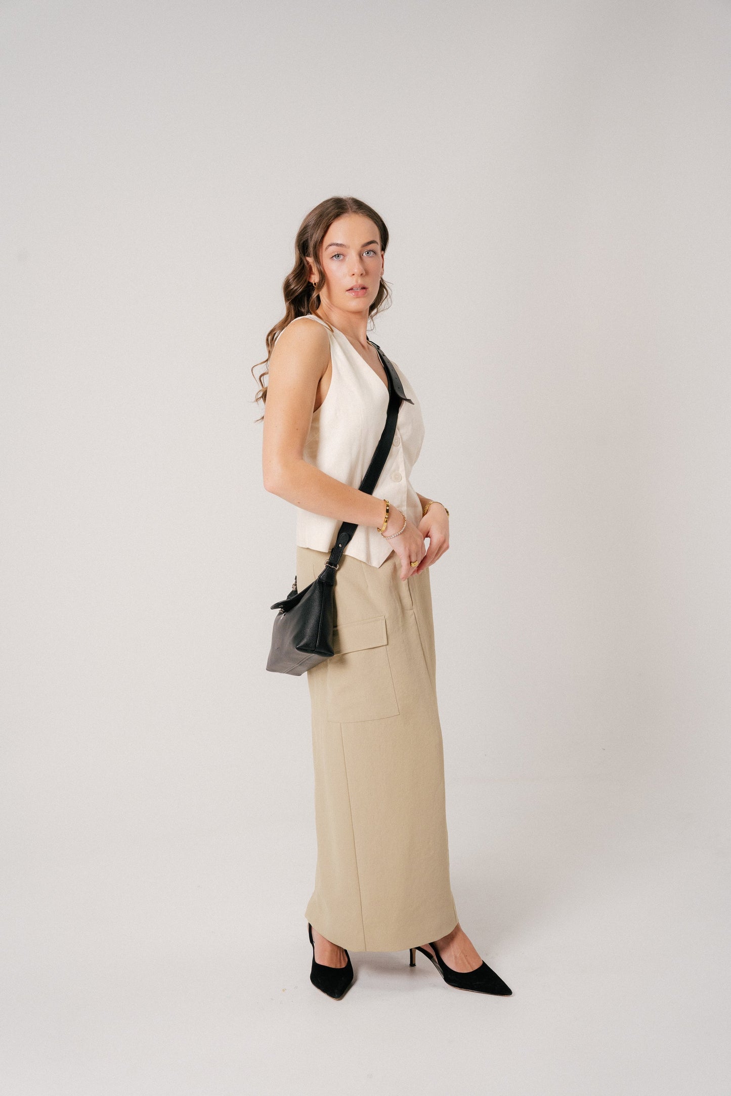 Aurelia Hobo-Tasche Schwarz