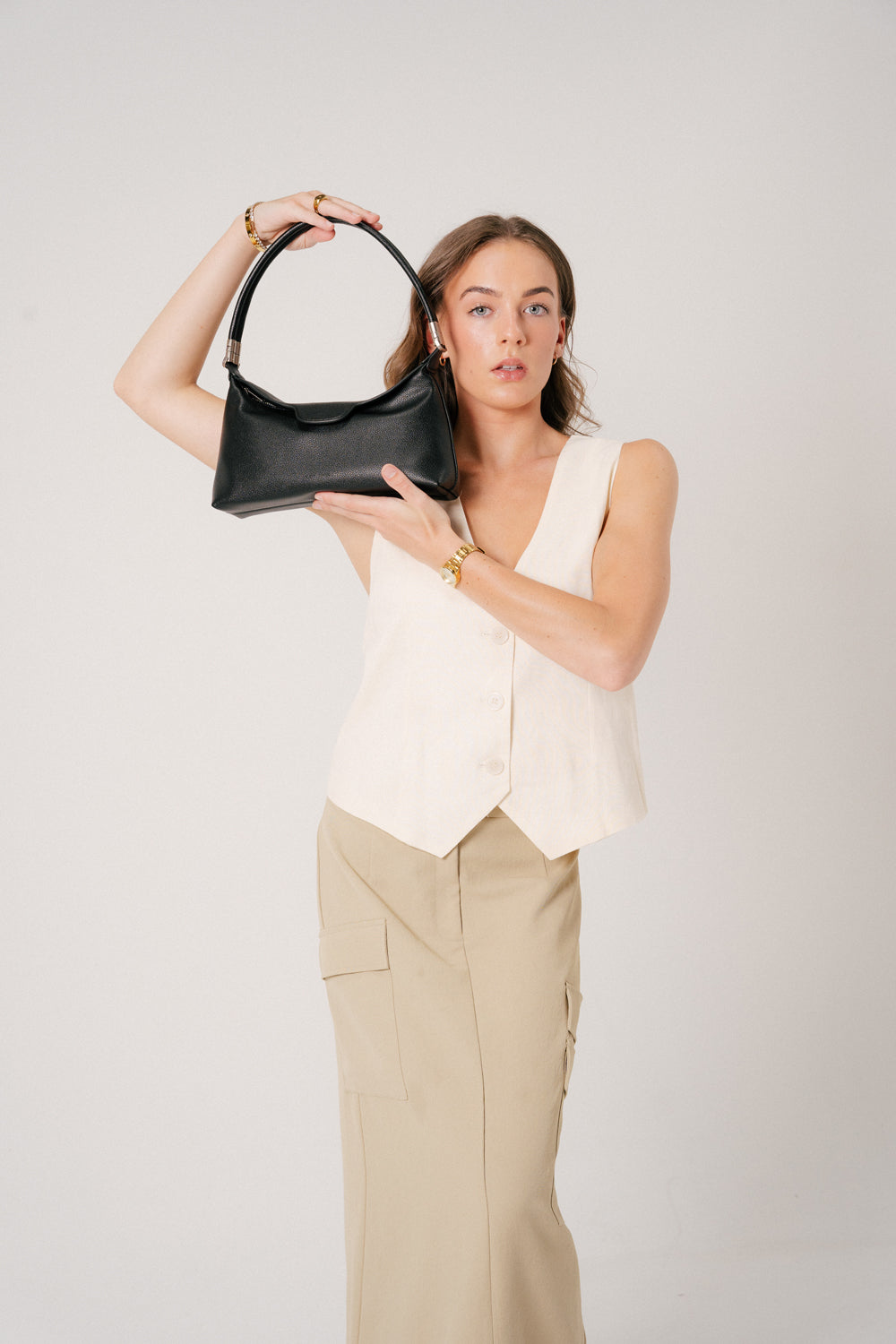 Aurelia Hobo-Tasche Schwarz