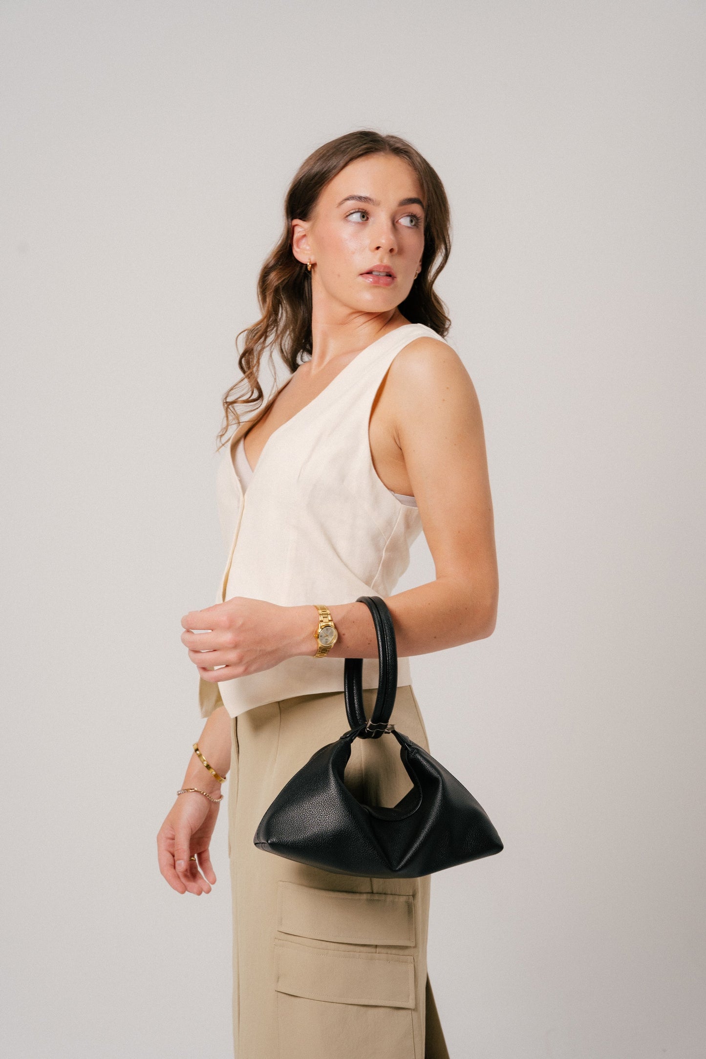 Aurelia Hobo-Tasche Schwarz