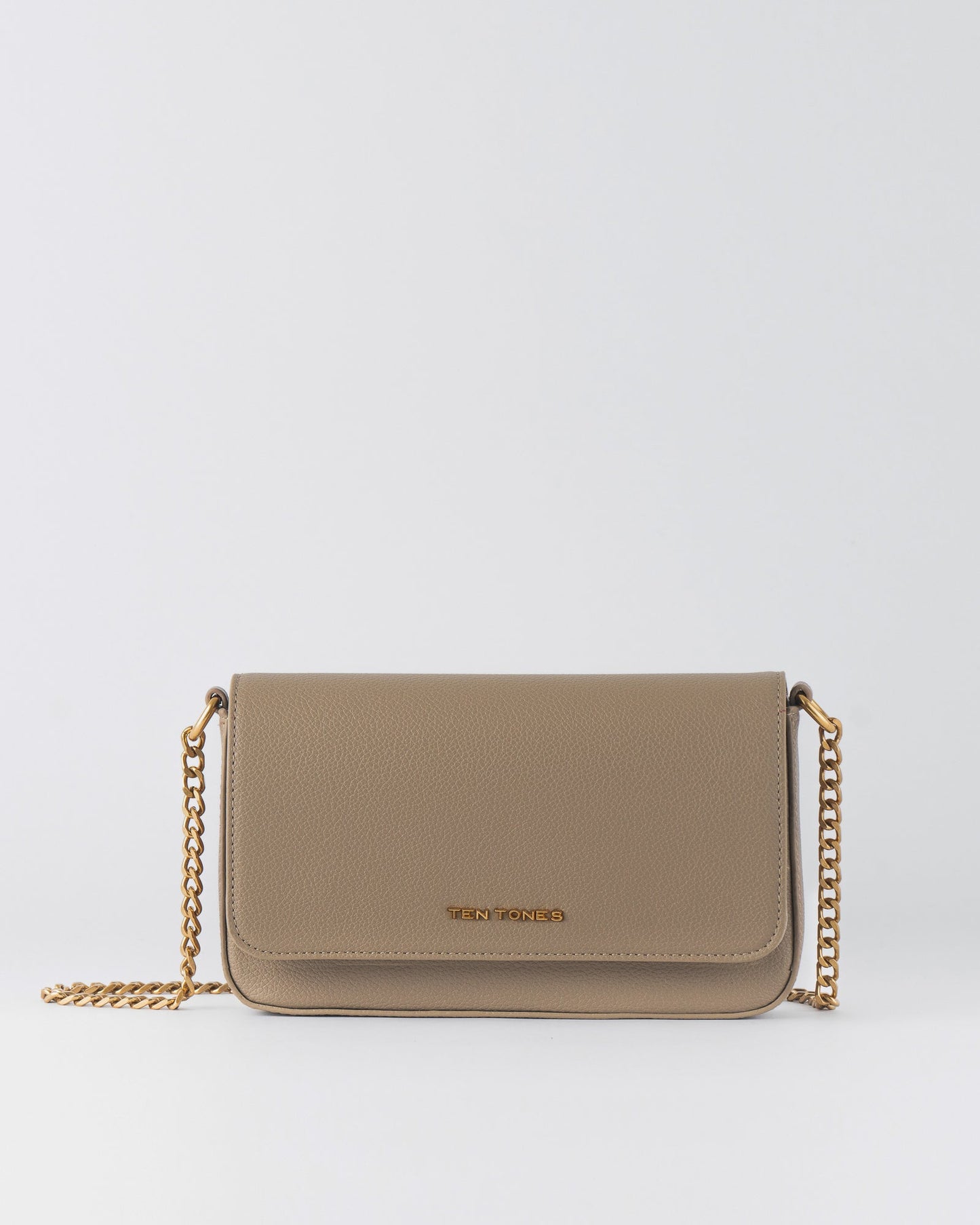 Dahlia Geldbörse mit Kette Sand Beige