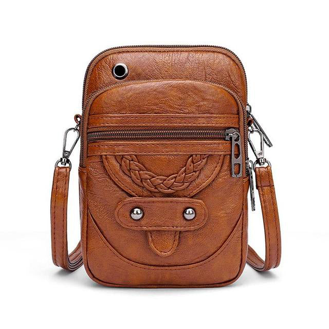 Vellana | Umhängetasche aus Vintage-Leder
