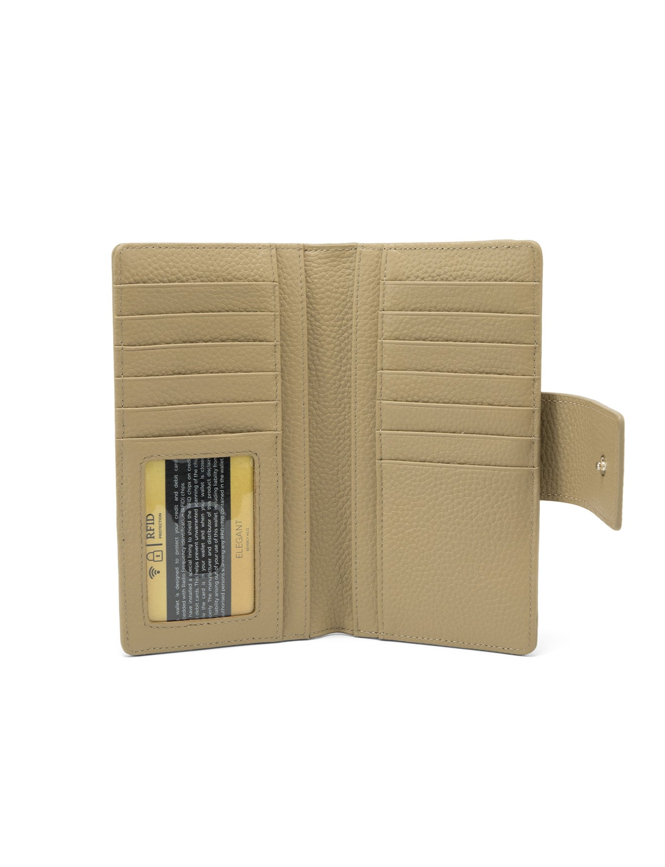 FAITH RFID-GELDBÖRSE MIT LEDERTASCHE IM TAB-STIL - WE1-23-ARTISCHOCKE