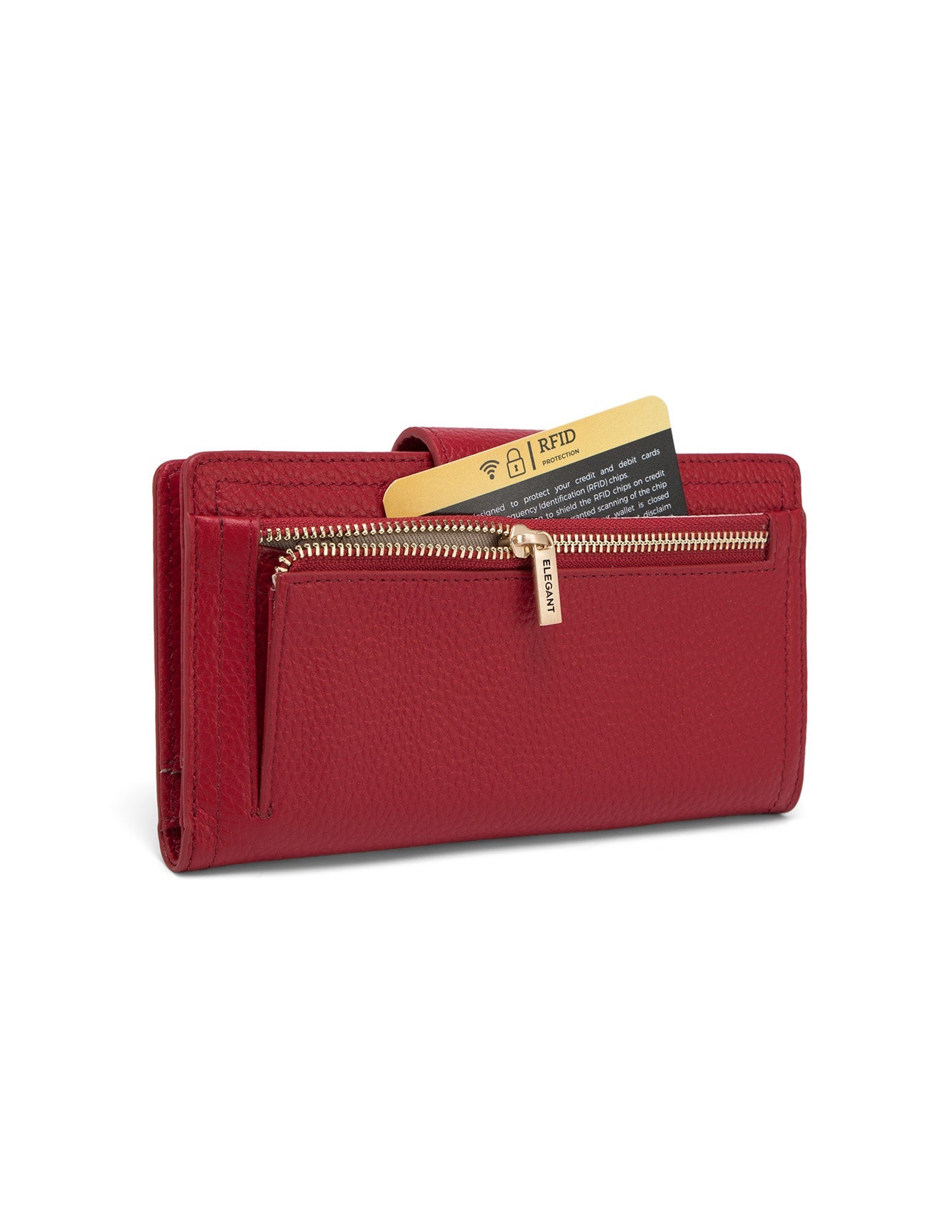 RFID-GELDBÖRSE MIT LEDERTASCHE „TAB STYLE“ VON FAITH – WE1-23-FIRE