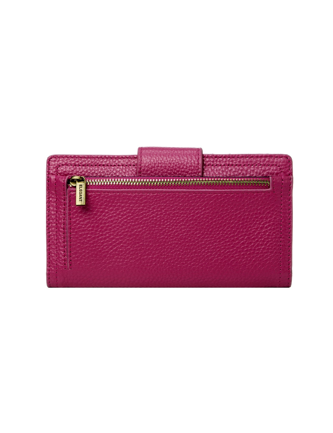 RFID-GELDBÖRSE IM LEDER-TAB-STIL VON FAITH – MAGENTA – NIEDRIGERER PREIS!
