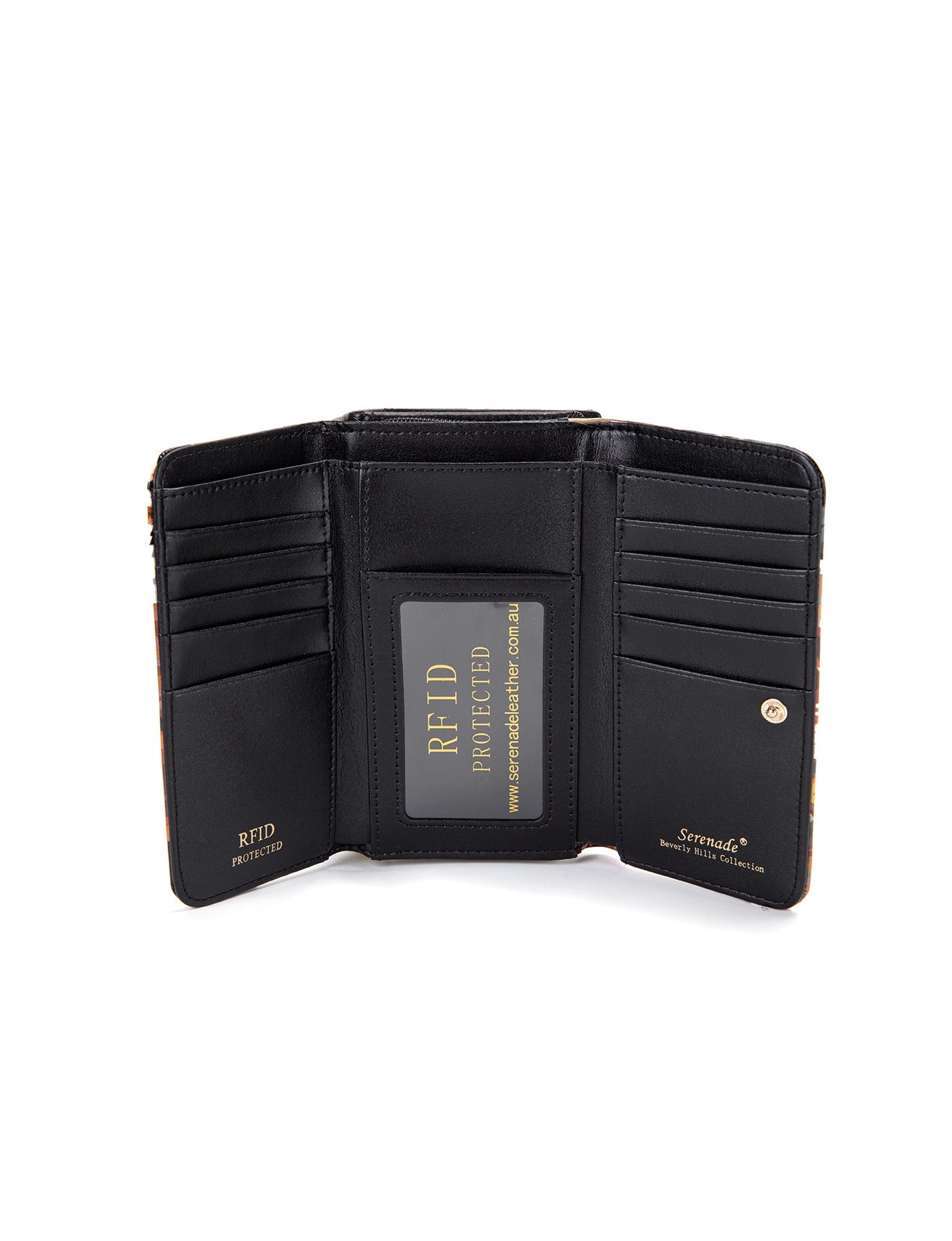 EQUESTRIAN MED LEDER RFID GELDBÖRSE - WSF2402 - NEU