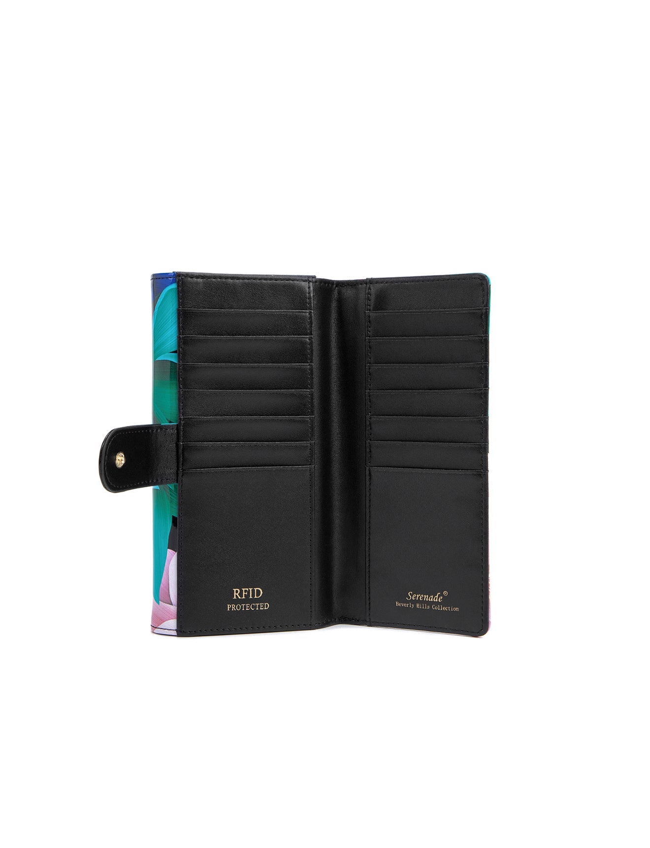 ANIKA LARGE PATENT LEATHER WALLET WITH RFID- WSF901