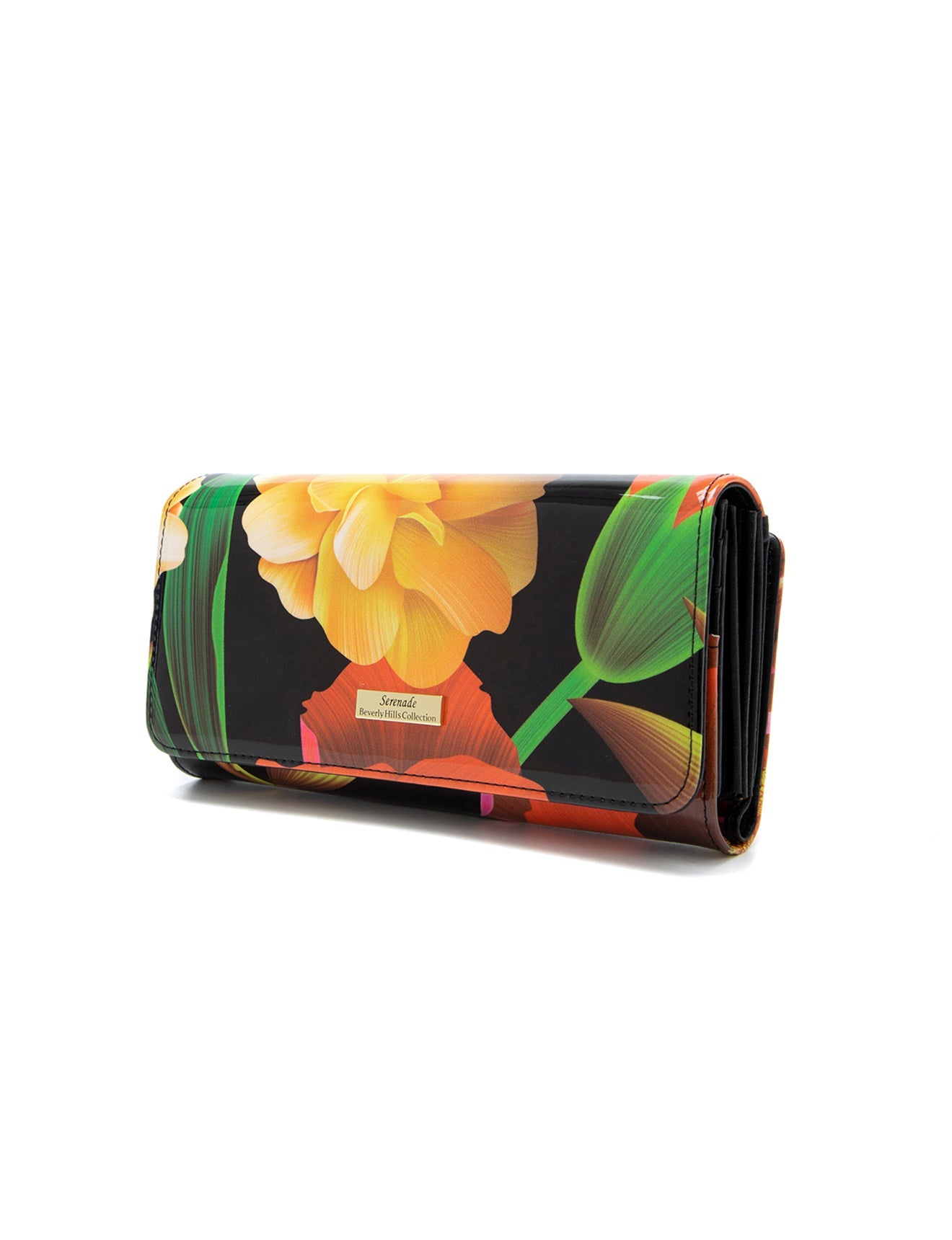 CORDELIA GROSSE GELDBÖRSE AUS LACKLEDER MIT RFID- WSN9901- SALE