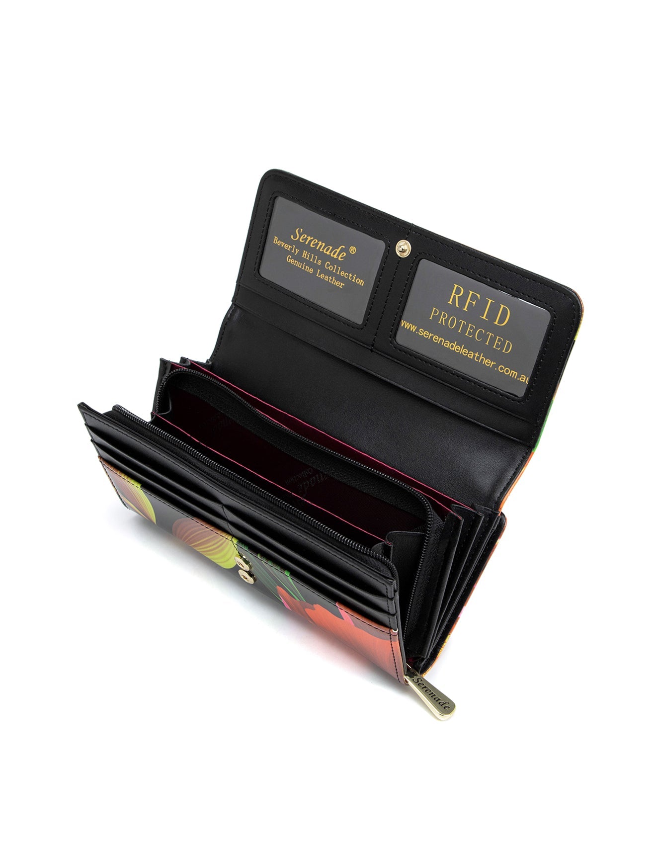 CORDELIA GROSSE GELDBÖRSE AUS LACKLEDER MIT RFID- WSN9901- SALE