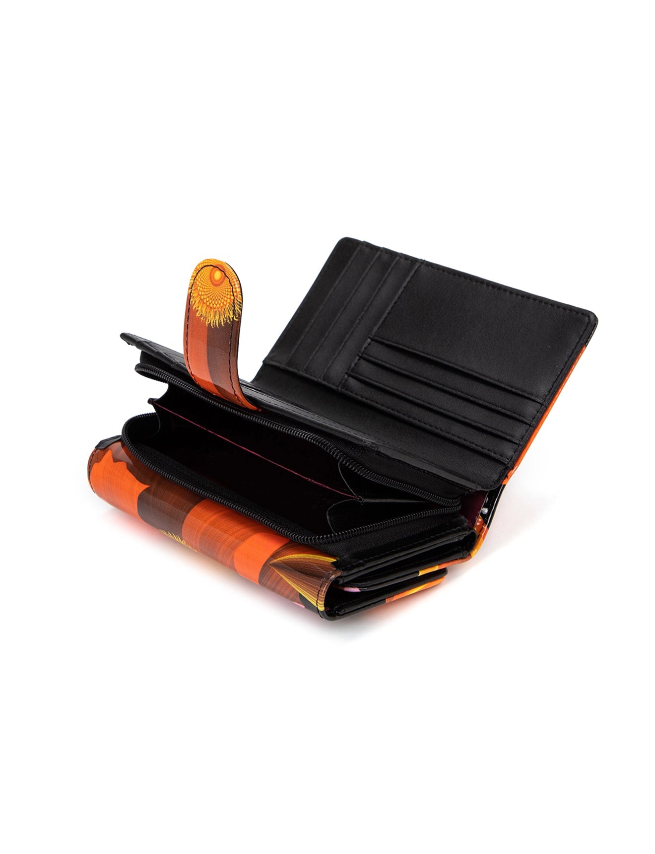 CORDELIA MITTLERE GELDBÖRSE AUS LACKLEDER MIT RFID - WSN9902