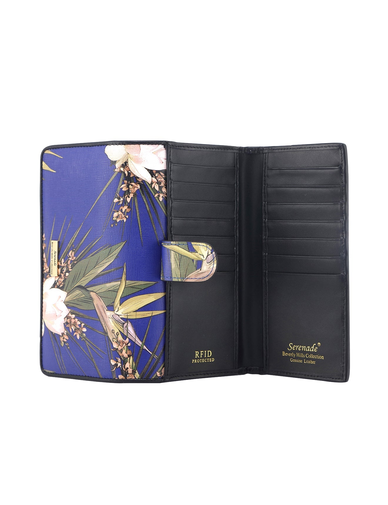 GROSSE LEDERBRIEFTASCHE „BLUE PARIDISE“ - WSV9101-SALE
