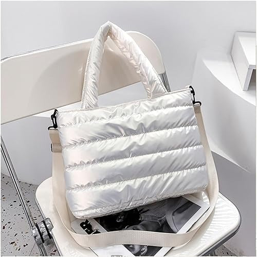 Puffertasche aus Satin