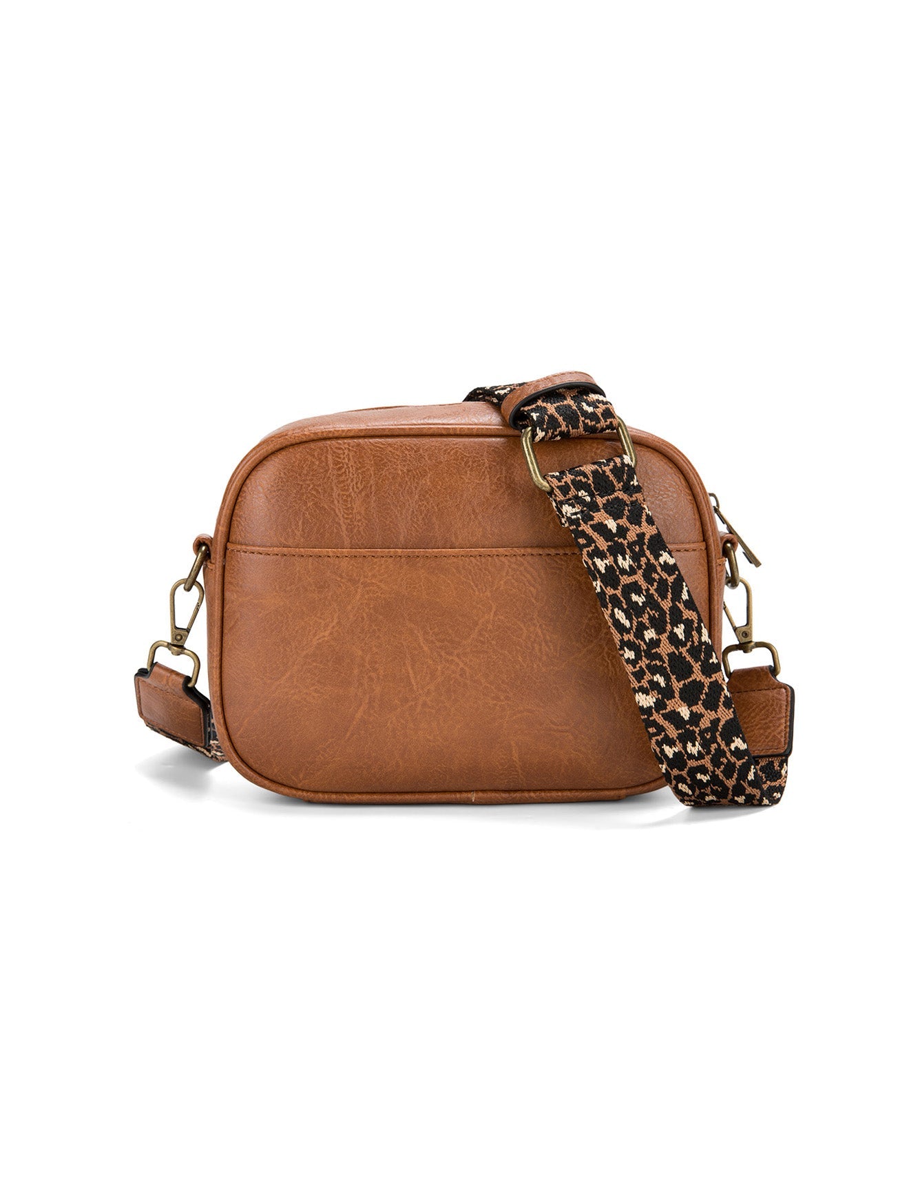 BLAKE VEGAN XBODY BAG - XB-0391-TAN