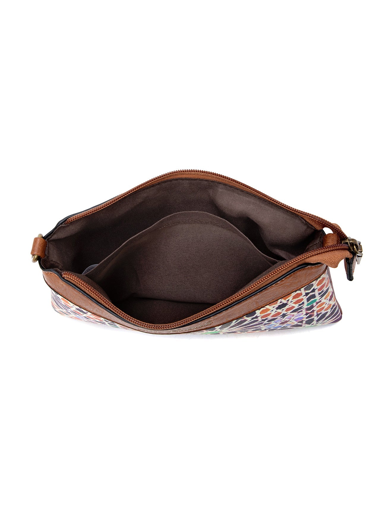 ASTER VEGANE XBODY-TASCHE MIT BLUMENMUSTER