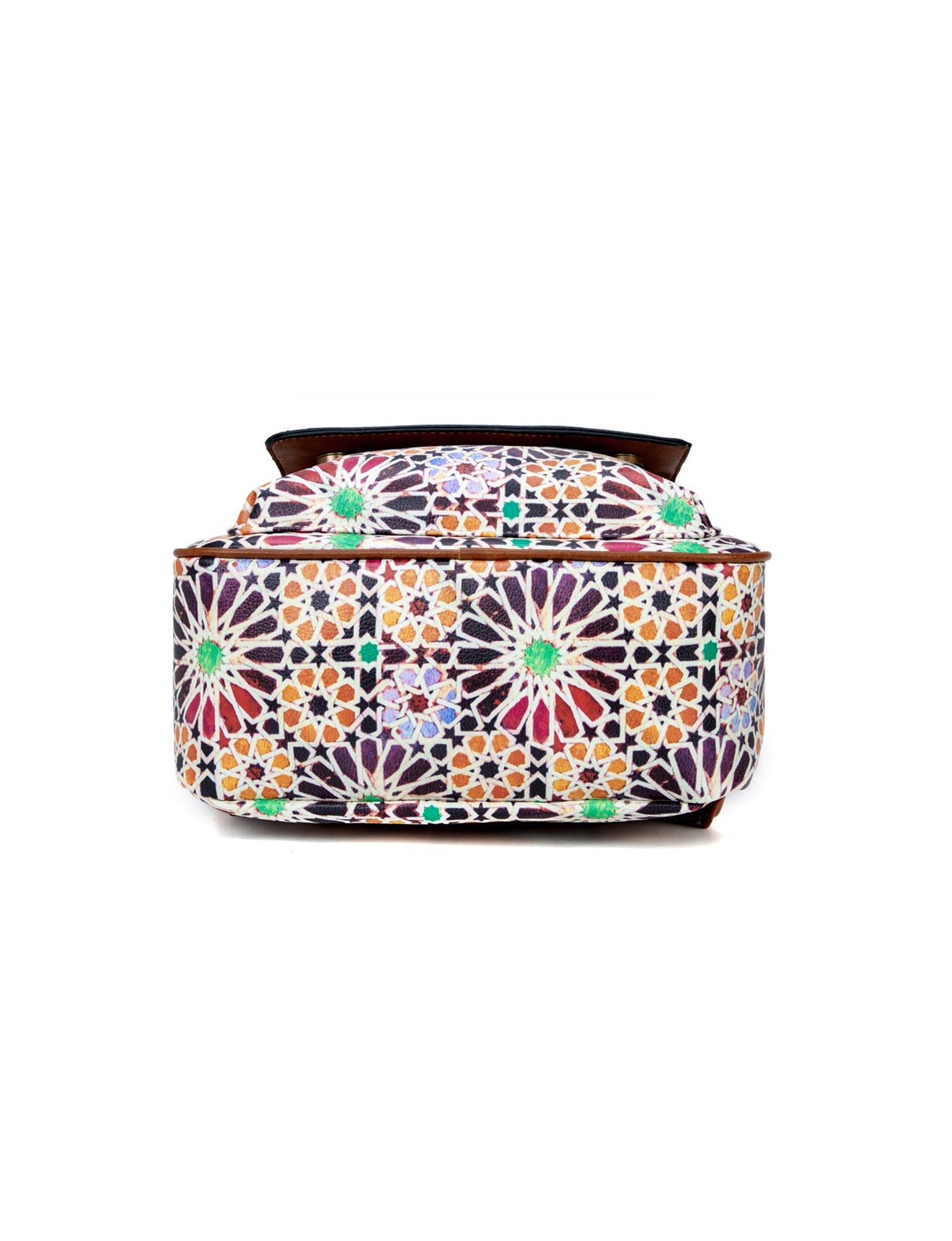 ASTER VEGANER RUCKSACK MIT BLUMENMUSTER