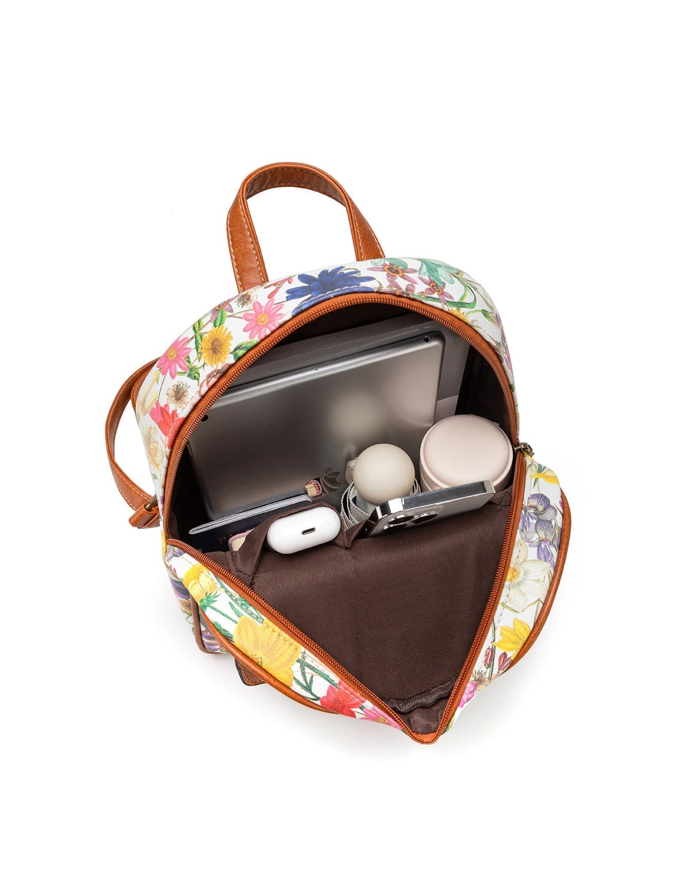 BRONTE VEGAN FLORAL RUCKSACK - XB-2319-SALE