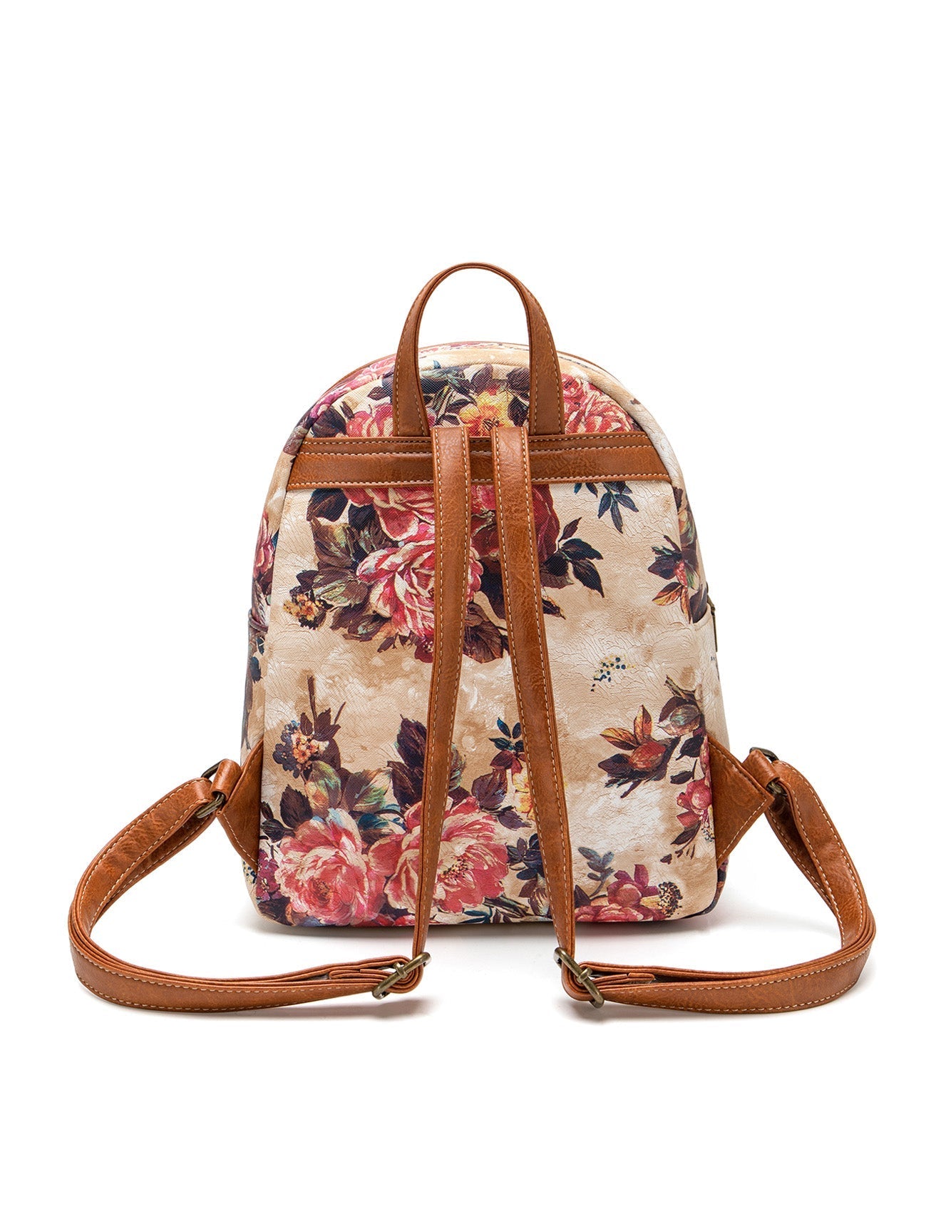 DAPHNE VEGAN FLORAL RUCKSACK - XB-2320-SALE
