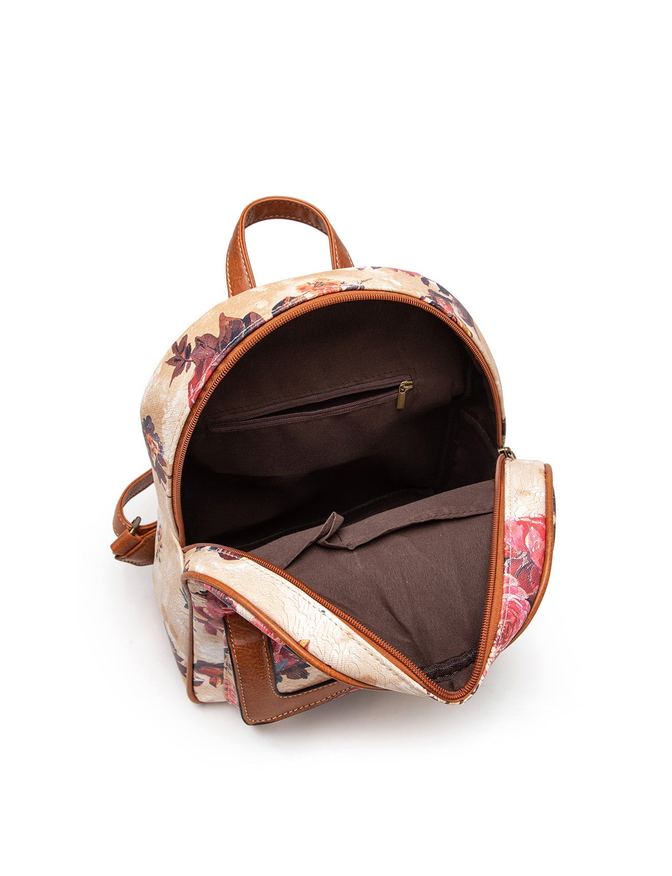 DAPHNE VEGANER RUCKSACK MIT BLUMENMUSTER - XB-2320