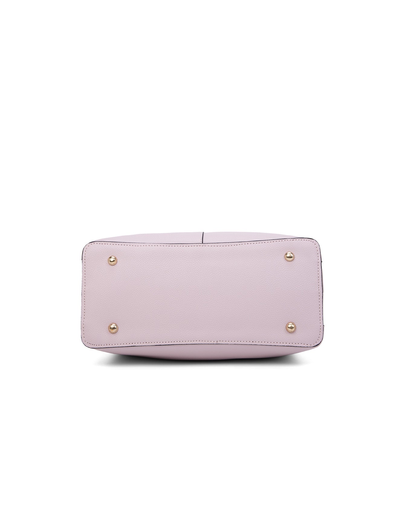 CHARLIE VEGANE TASCHE MIT DREI FÄCHERN - XB-2323-PNK/BRN