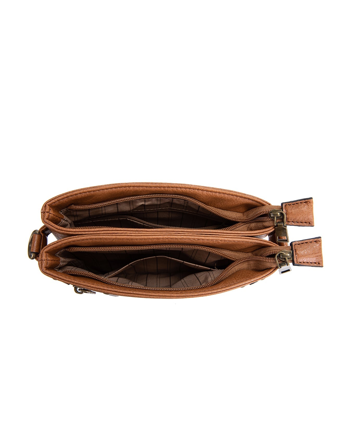 EMI VEGAN XBODY BAG - XB-2339-TAN - NEU