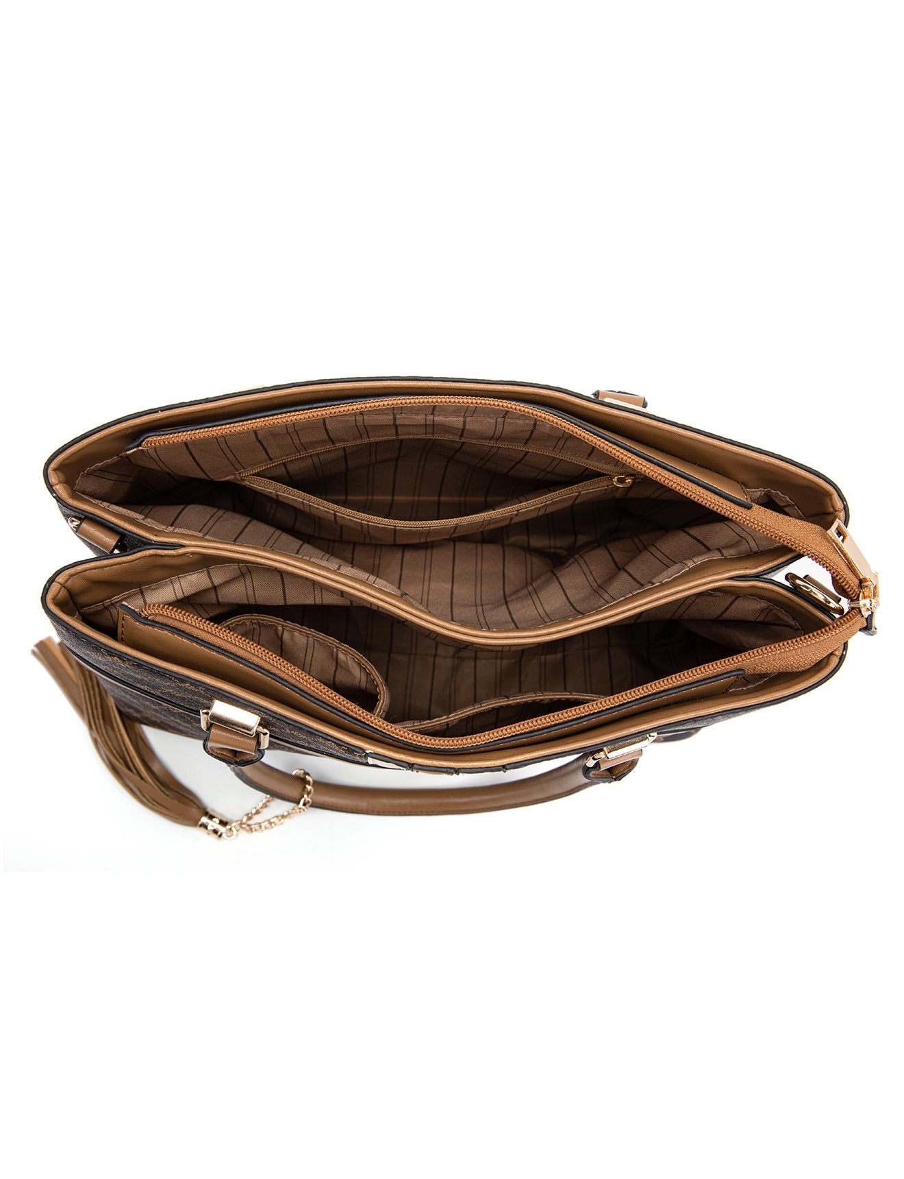 EMMALINE VEGAN BAG- XB-2340-TAN- NEU EINGETROFFEN
