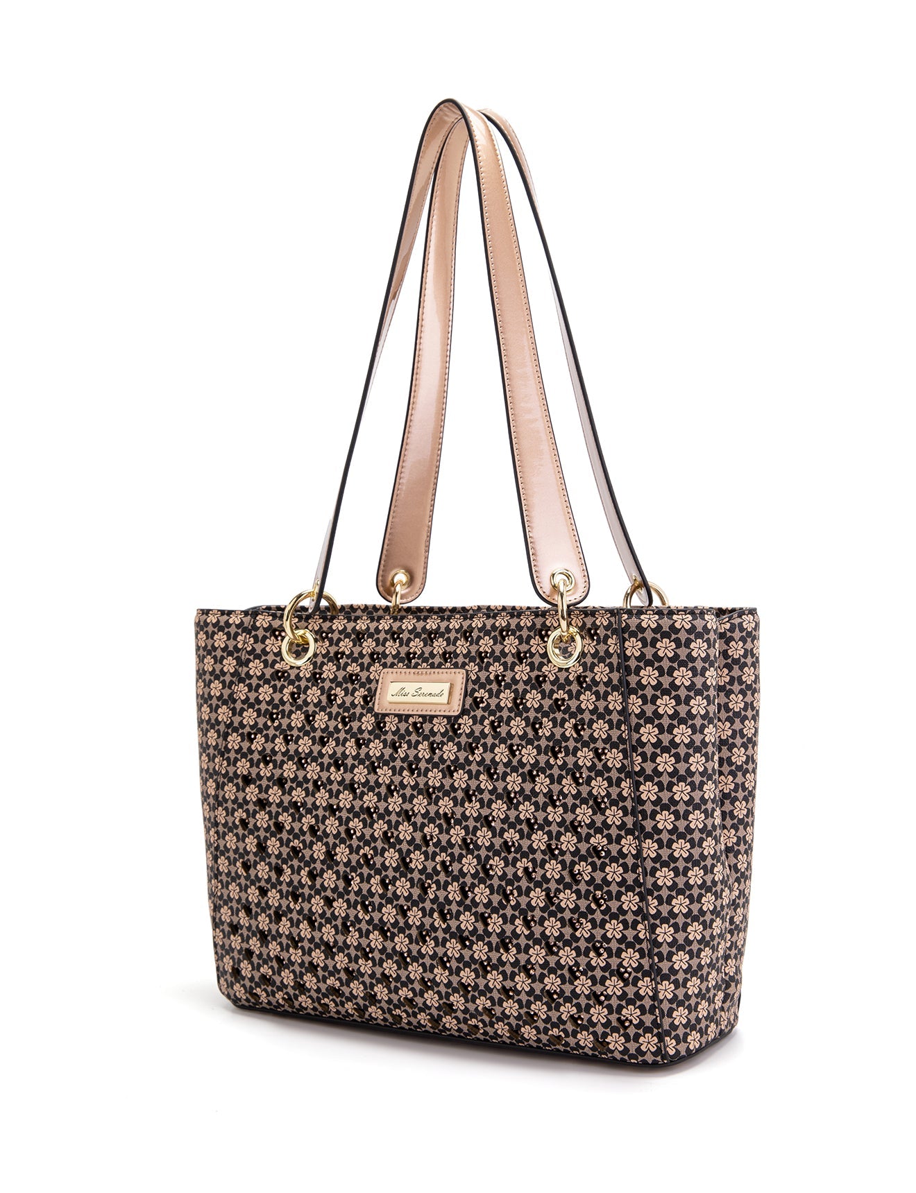 DILLON VEGANE TOTE BAG -XB-2975-BLK- NEU IN