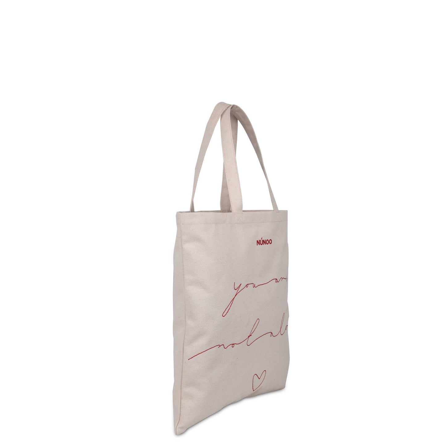 You're Not Alone Shopper Canvas White