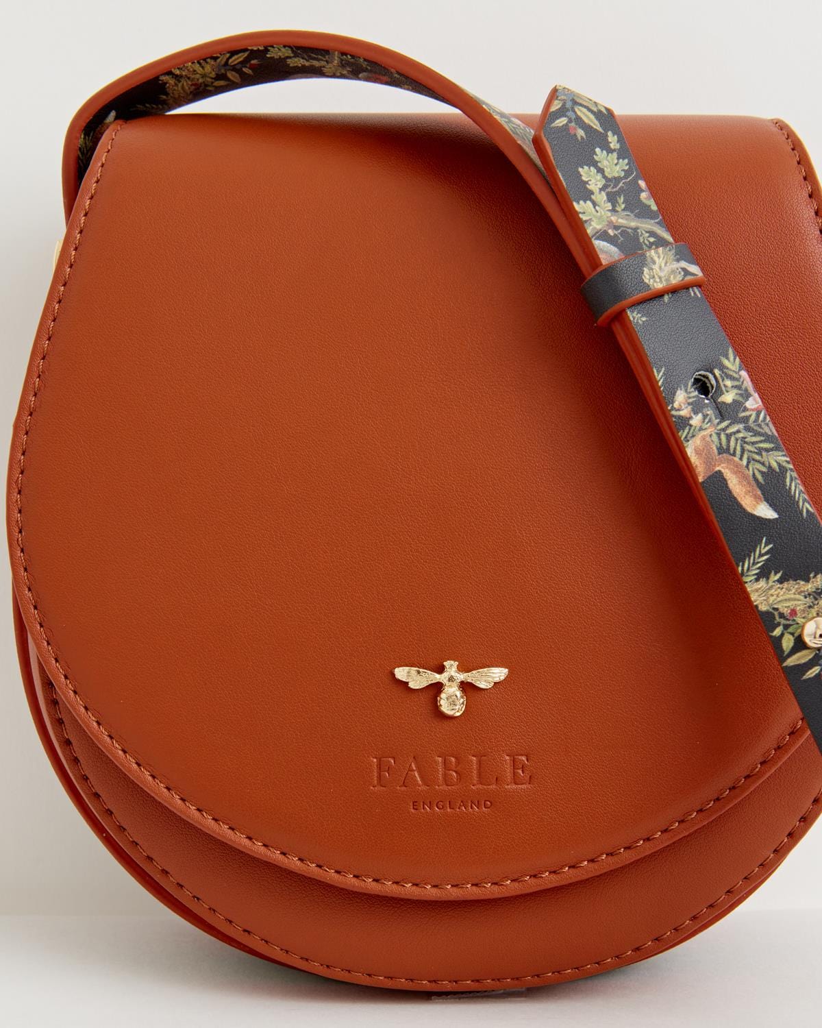 Satteltasche „A Night's Tale“ – Hellbraun