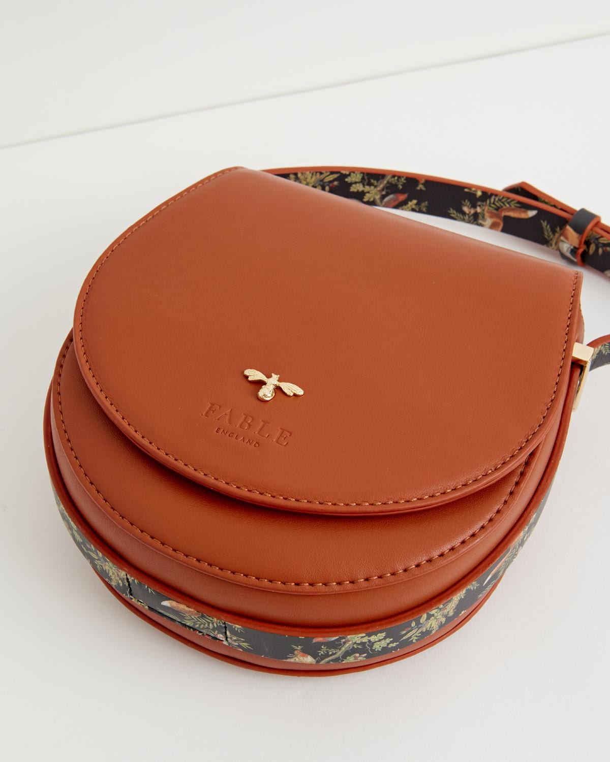 Satteltasche „A Night's Tale“ – Hellbraun