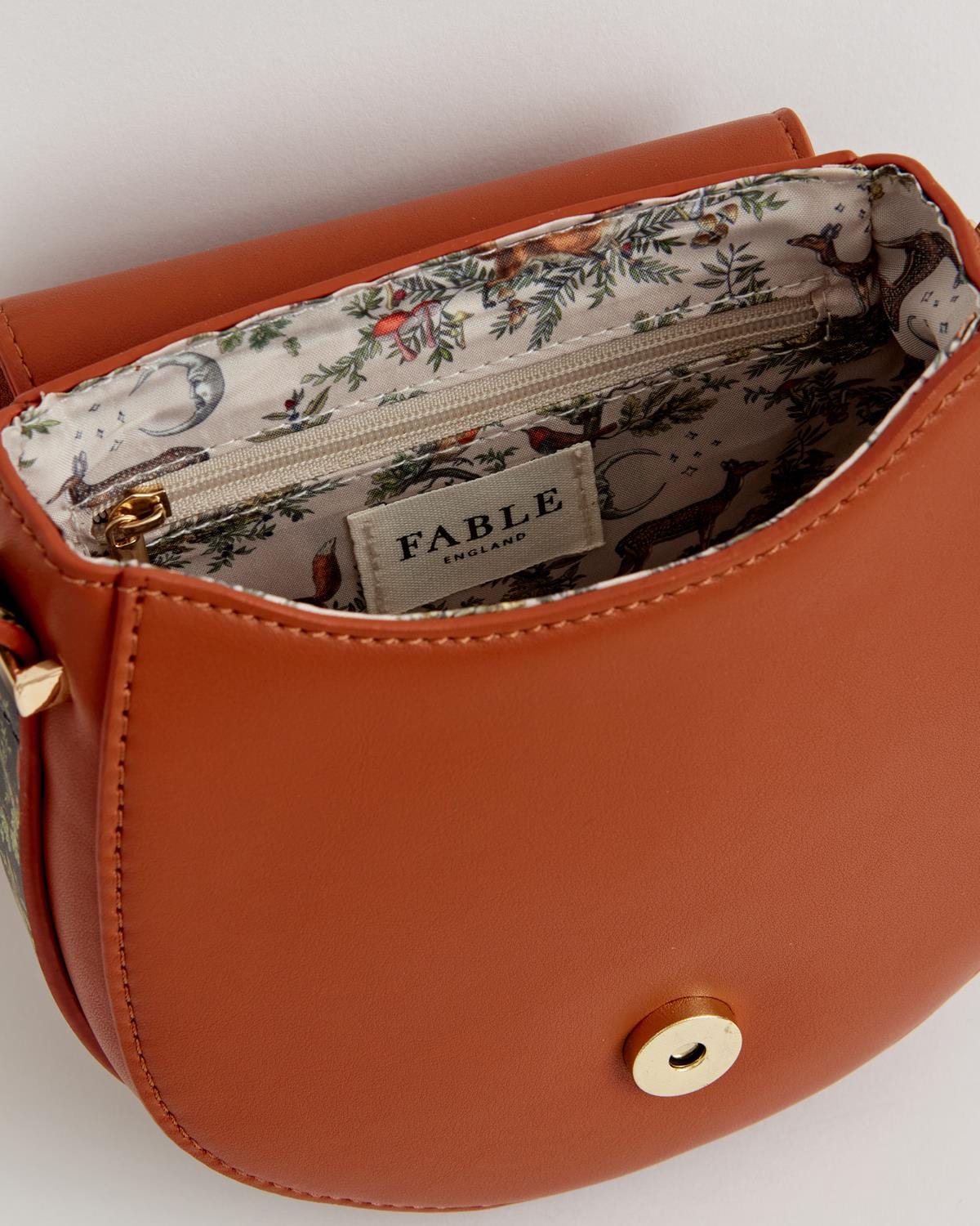 Satteltasche „A Night's Tale“ – Hellbraun