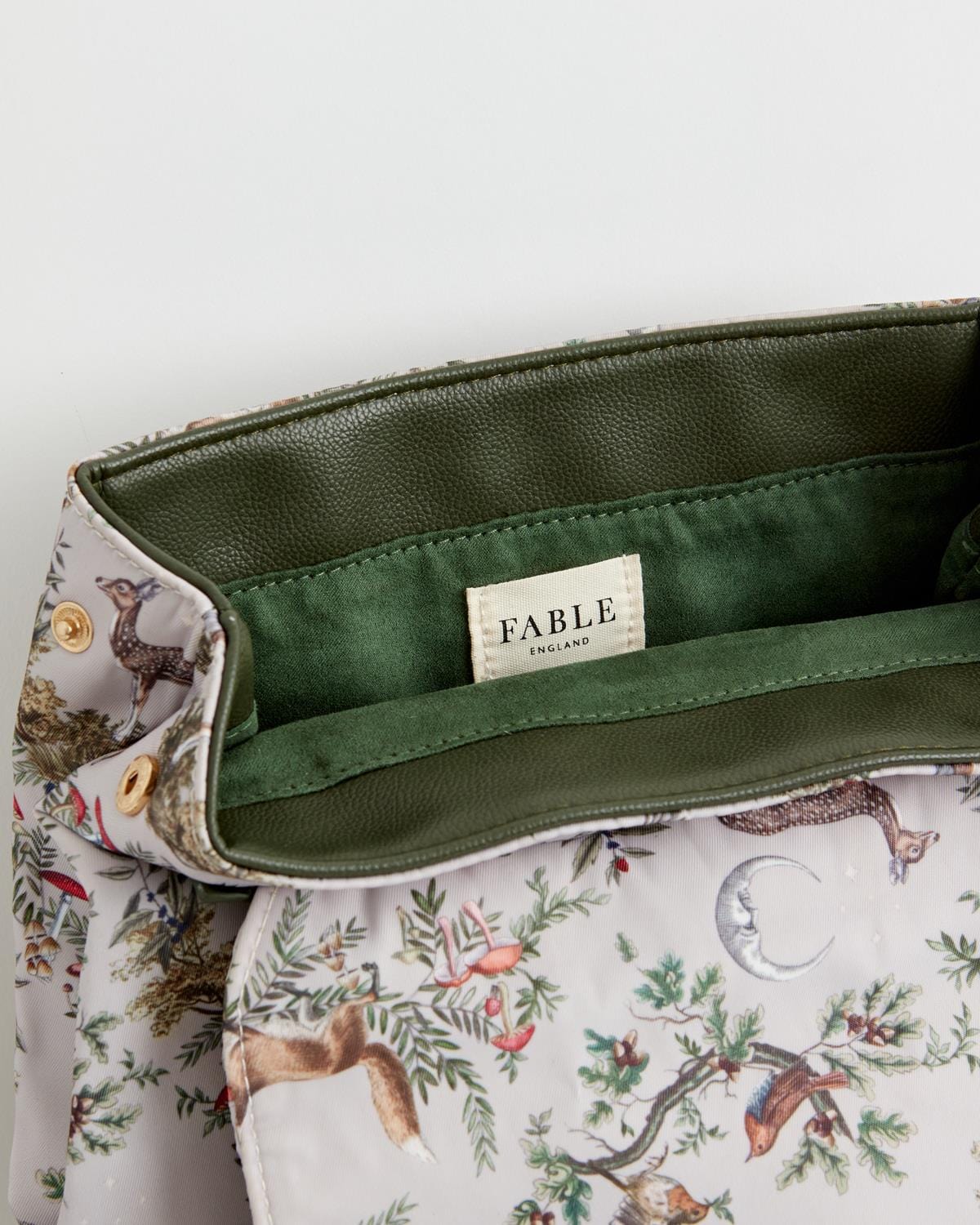A Night's Tale Woodland Kleiner Rucksack - Kristallgrau