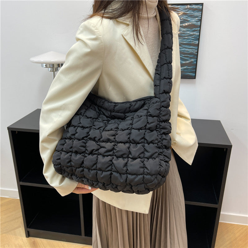 Scrunchie Hobo-Tasche
