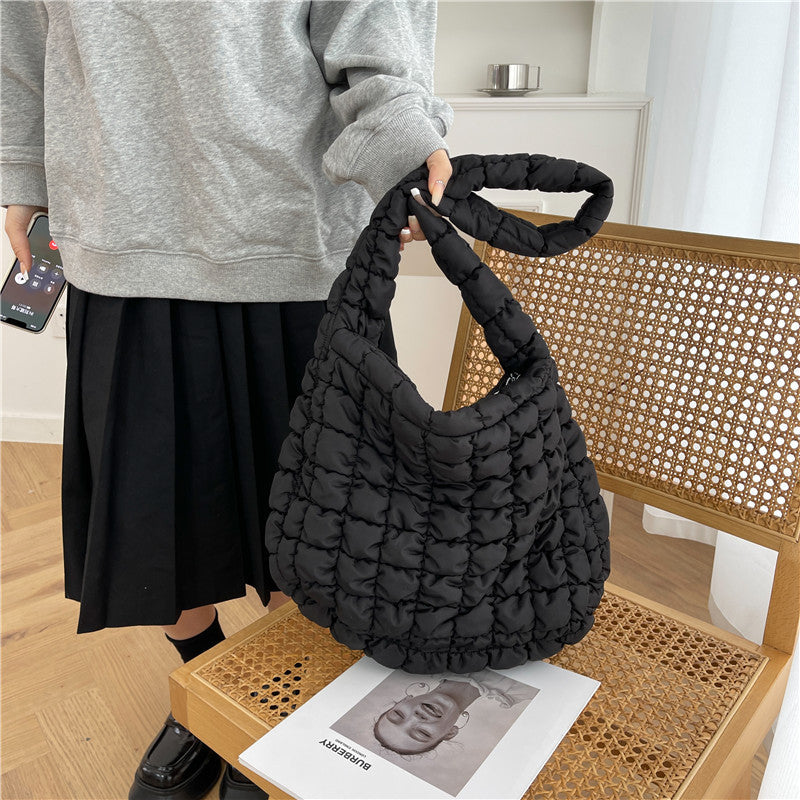 Scrunchie Hobo-Tasche