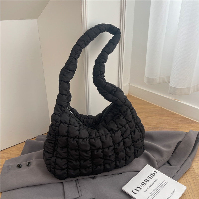 Scrunchie Hobo-Tasche