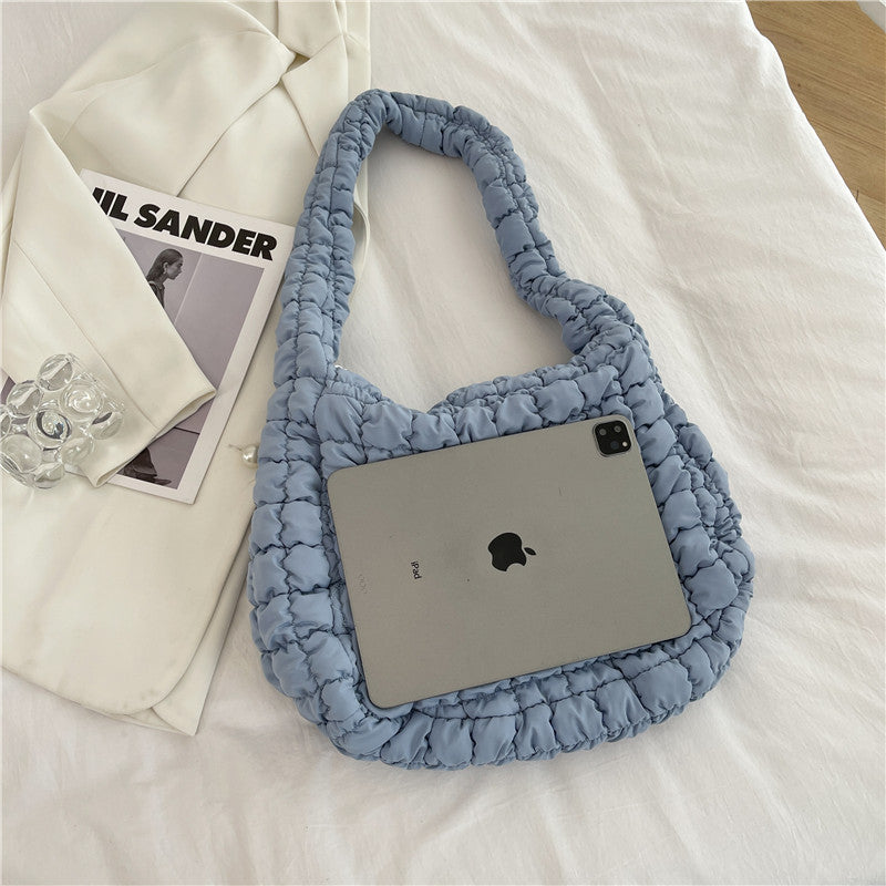 Scrunchie Hobo-Tasche
