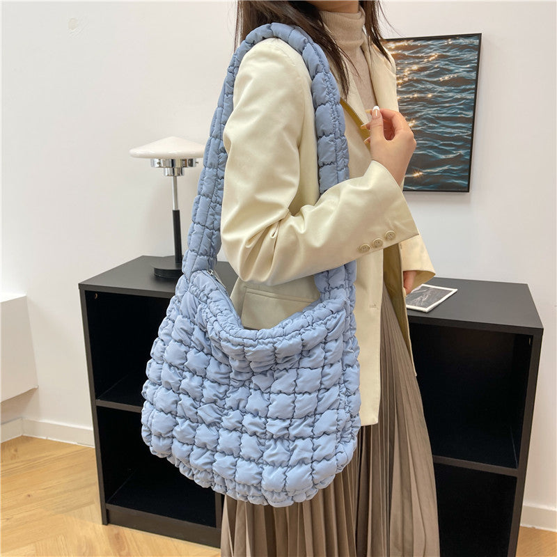 Scrunchie Hobo-Tasche