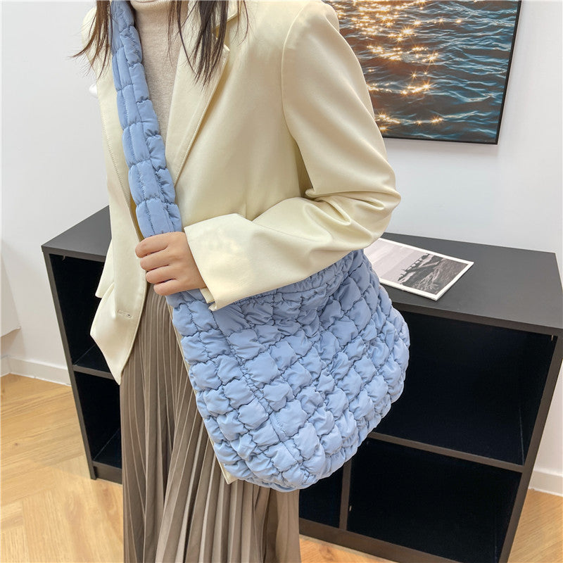 Scrunchie Hobo-Tasche