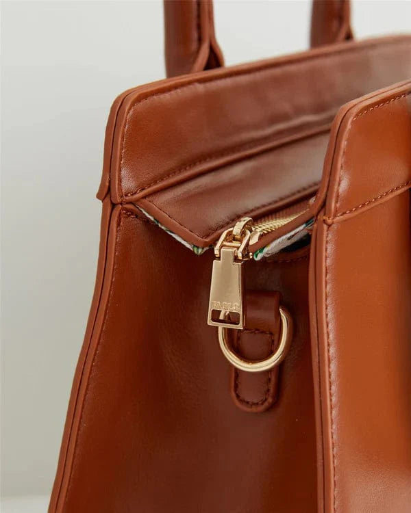 Botanische Kürbis-Tasche - Hellbraun