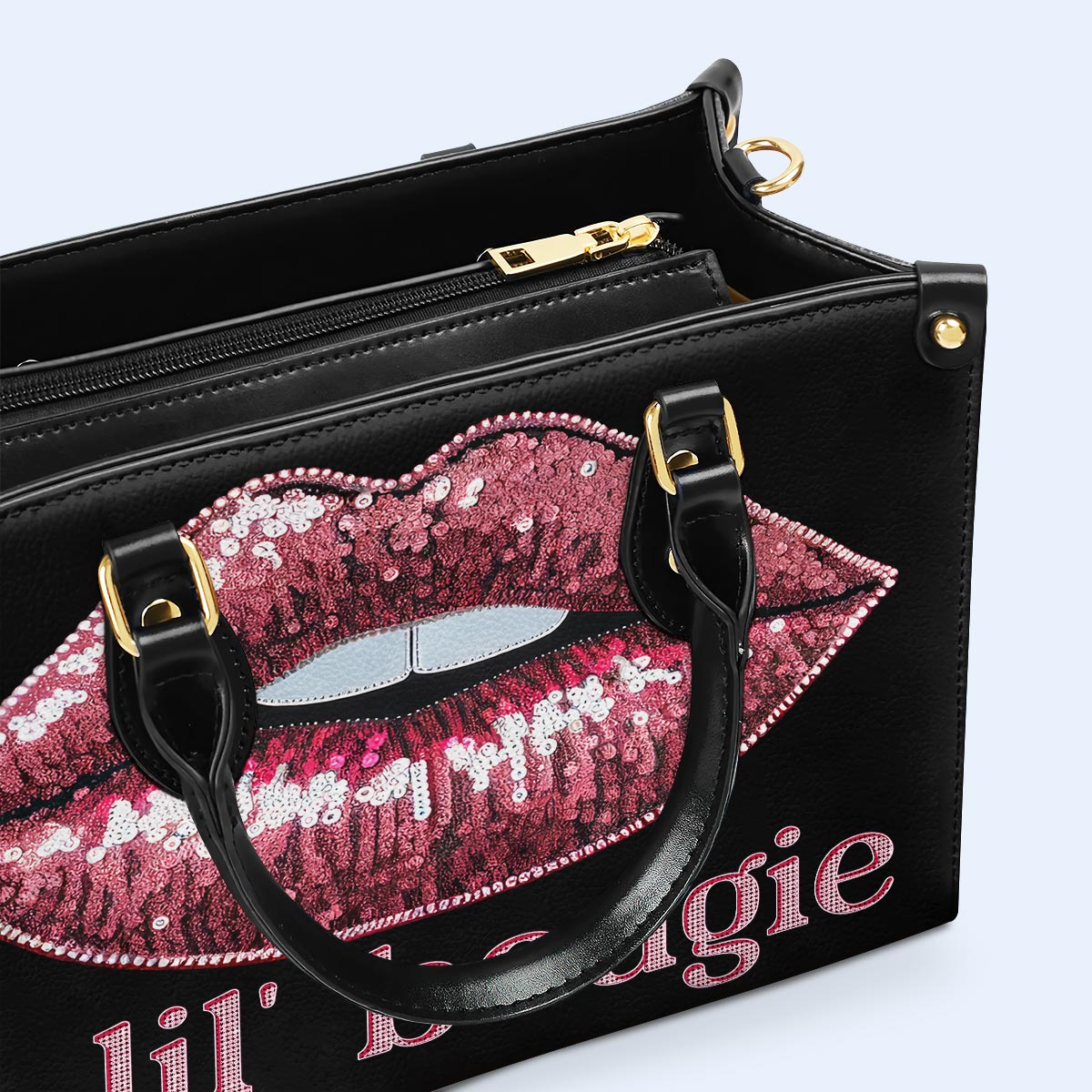 A Lil Bougie - Personalisierte Lederhandtasche - bougie01