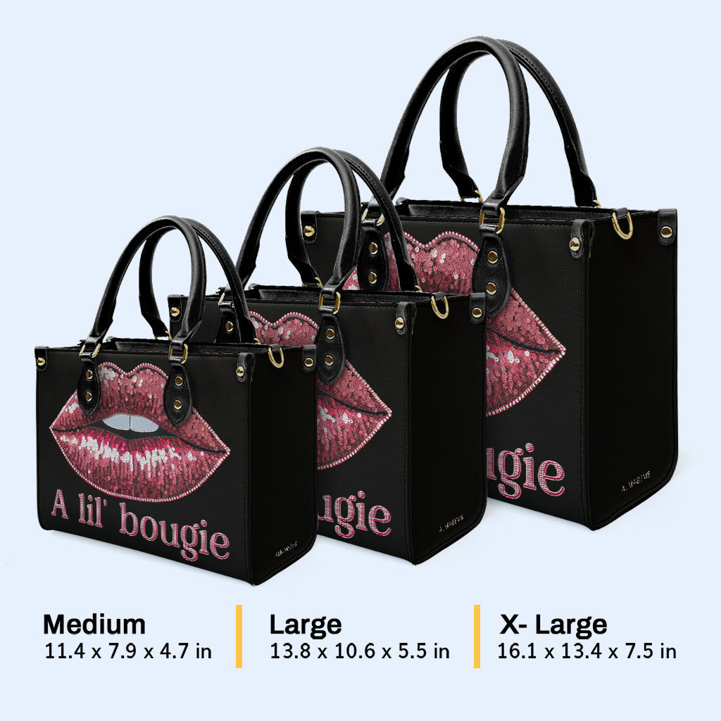 A Lil Bougie - Personalisierte Lederhandtasche - bougie01