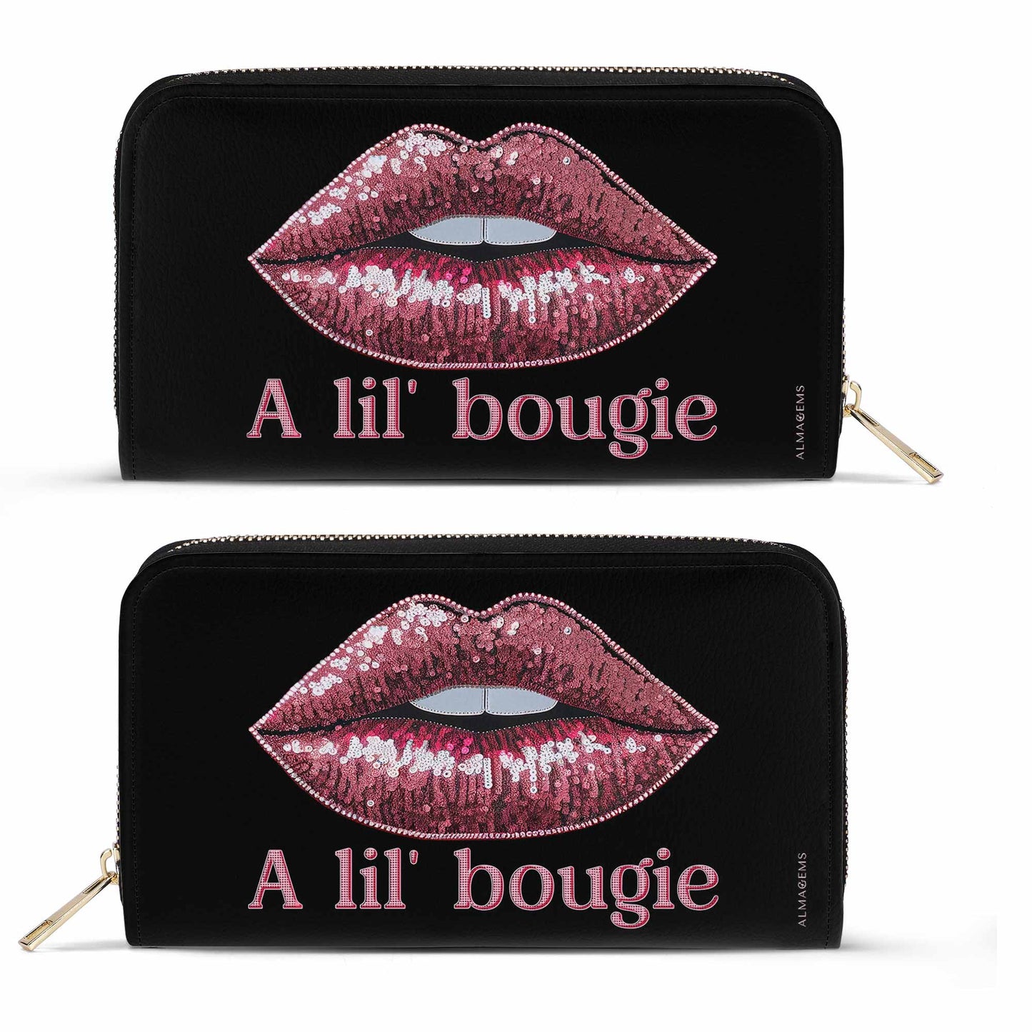 A Lil' Bougie - Damen Leder Geldbörse - bougie01WL