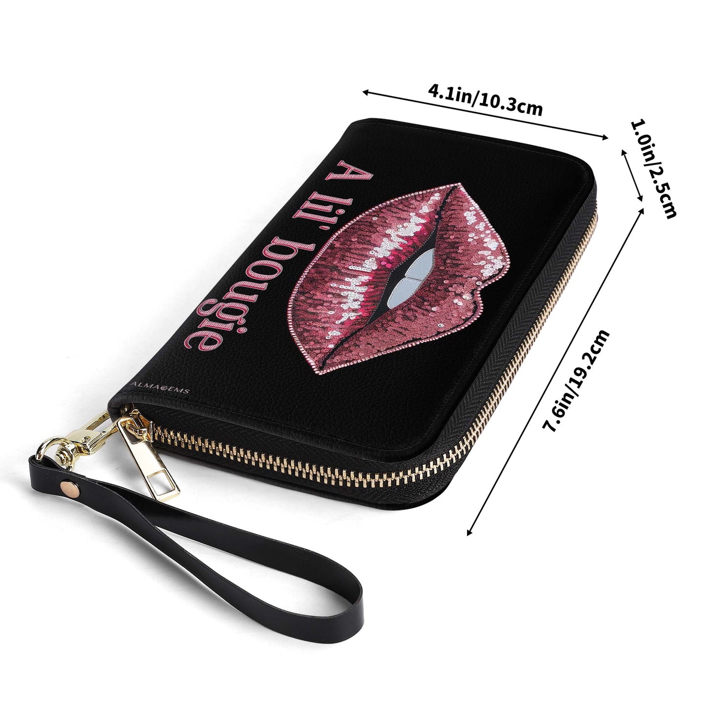 A Lil' Bougie - Damen Leder Geldbörse - bougie01WL