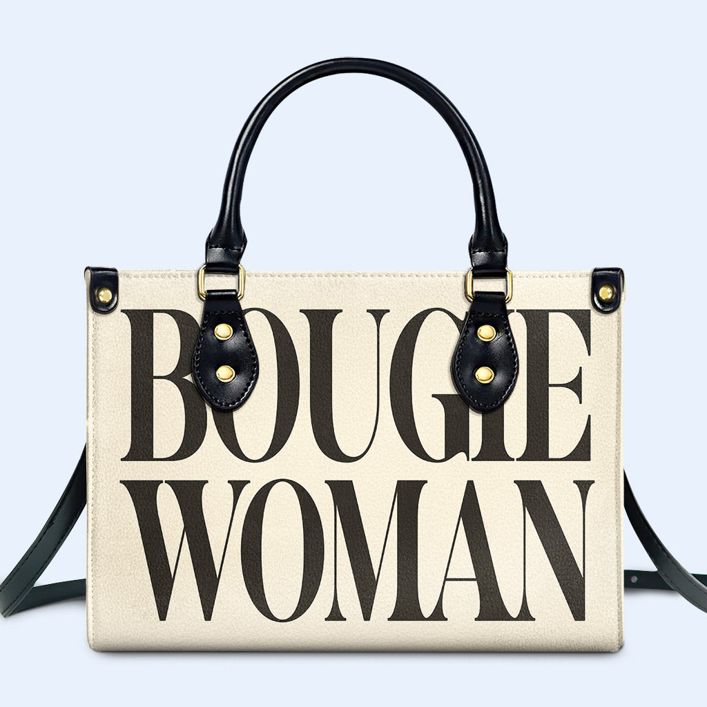 Bougie Woman - Personalisierte Lederhandtasche - bougie02