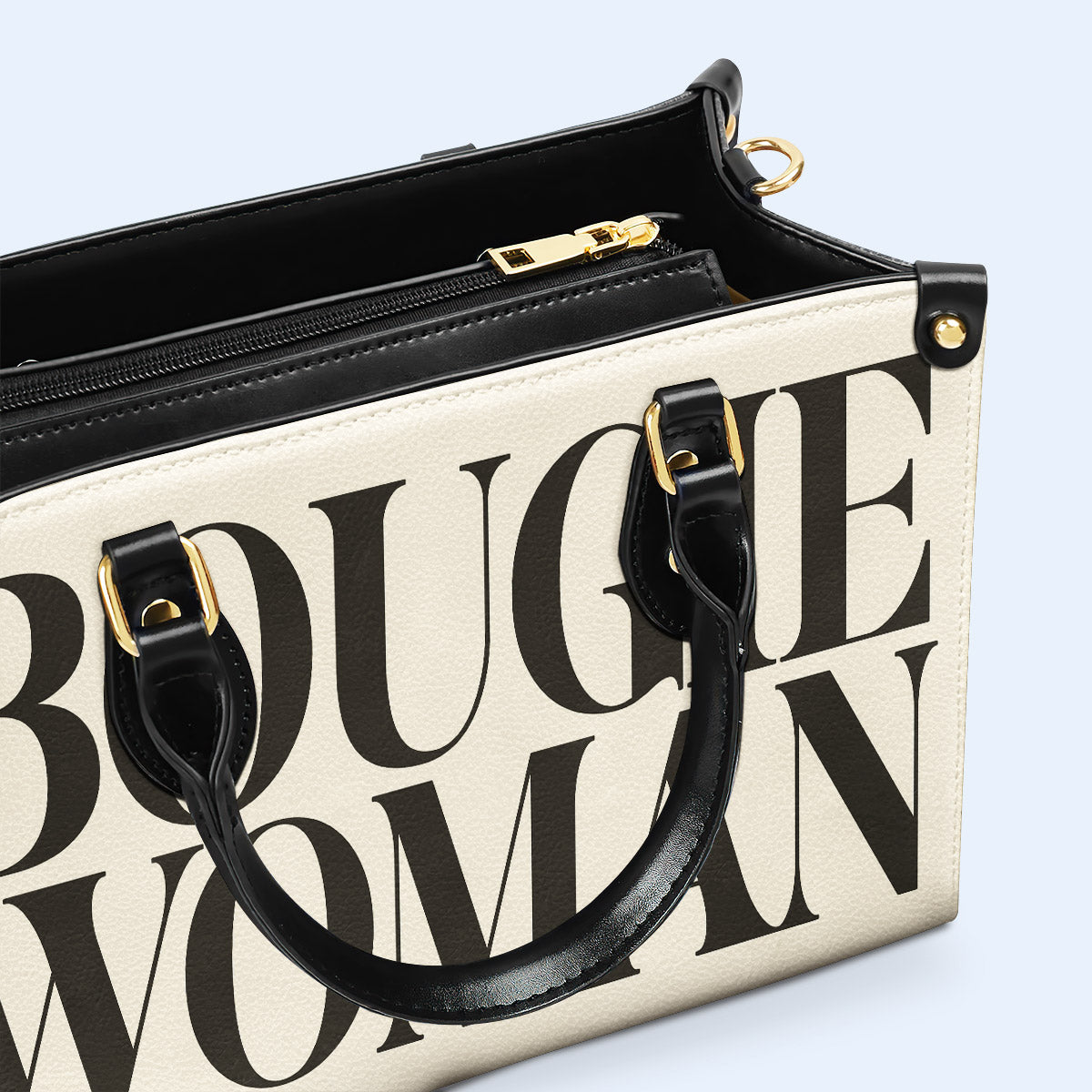 Bougie Woman - Personalisierte Lederhandtasche - bougie02