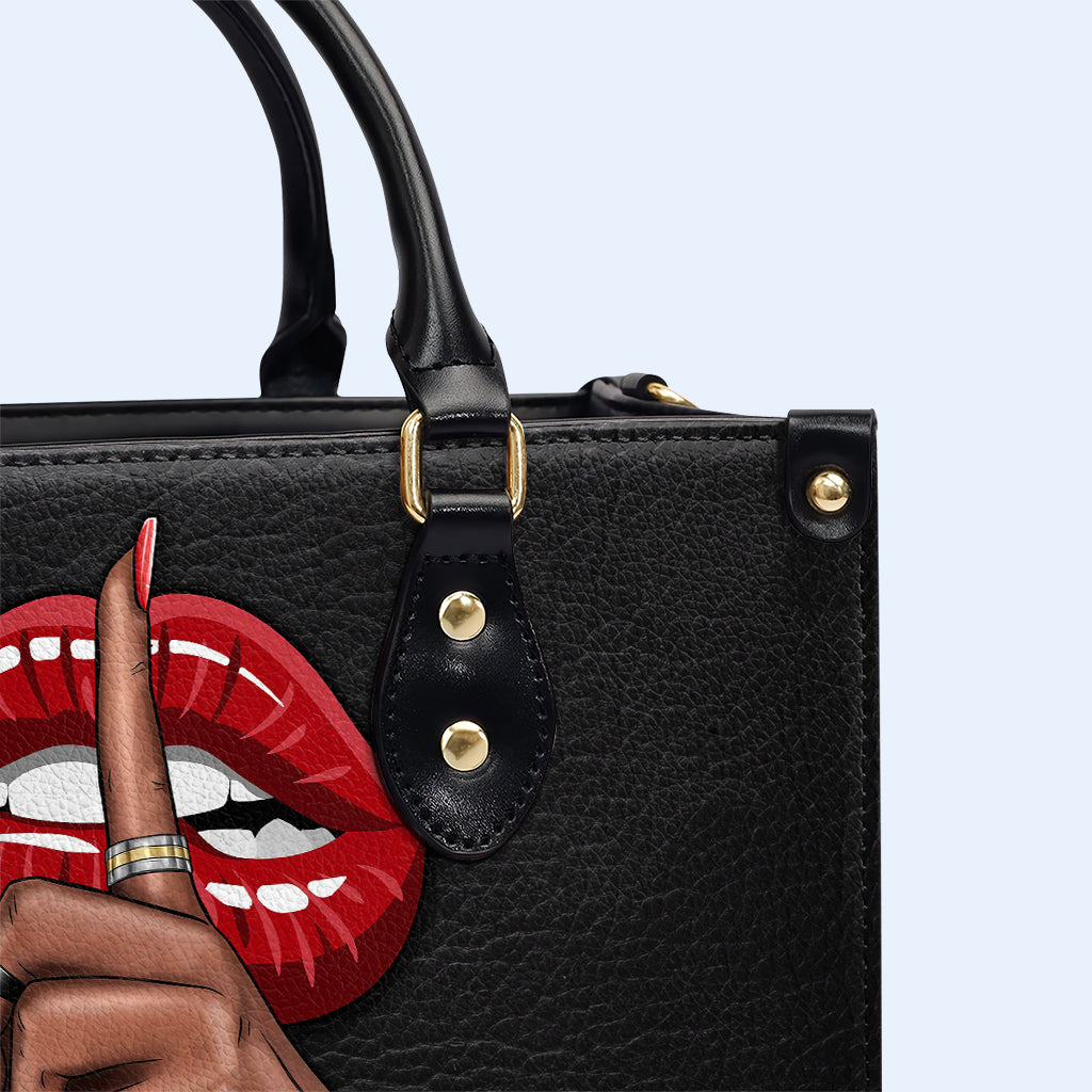 Standing On Business - Personalisierte Lederhandtasche - business01