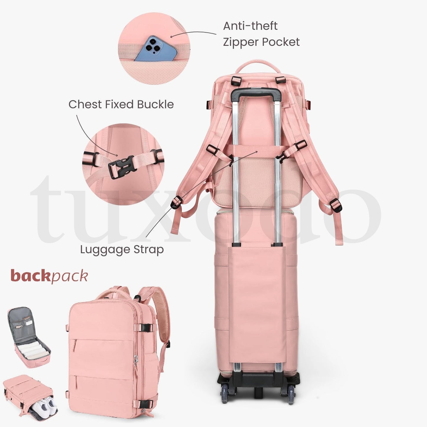 TuxodoBAG® - Roomy Design Backpack