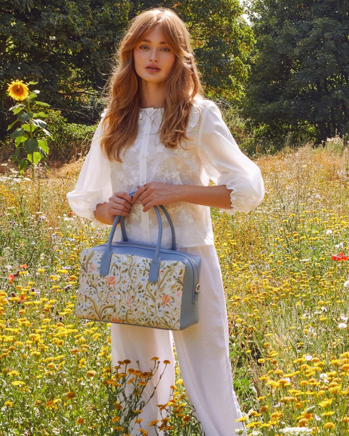 Bowlingtasche Eloise Bag - Irisblau